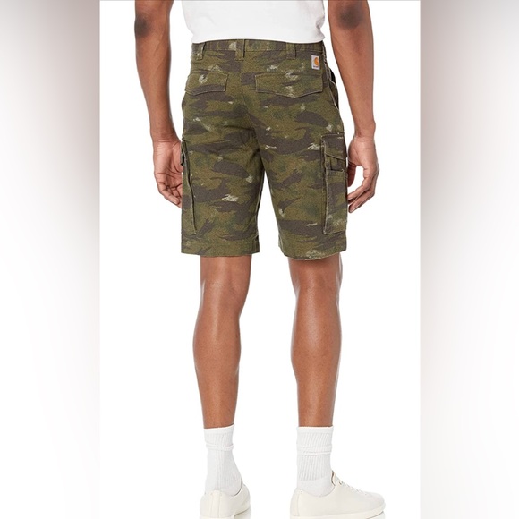 Carhartt Men's Rugged Flex Relaxed Fit Canvas Cargo Work Short Size 32 - Picture 2 of 7